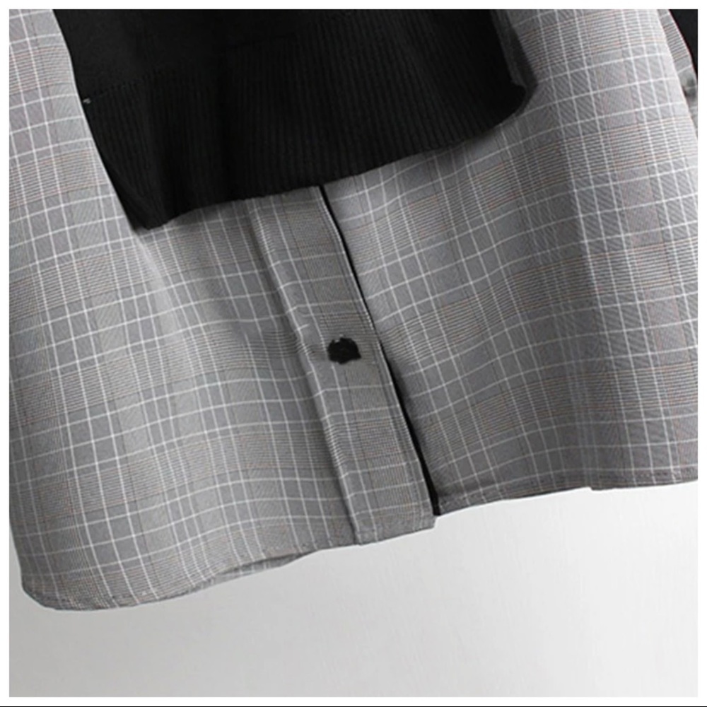 Plaid Sweater Top The Valmai - Picture 5 of 7